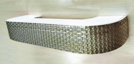 «Галант» с поворотами «Стенли» 7см бежевый Цвет бежевый Размер карниза, м 3,20 Количество полозьев 3